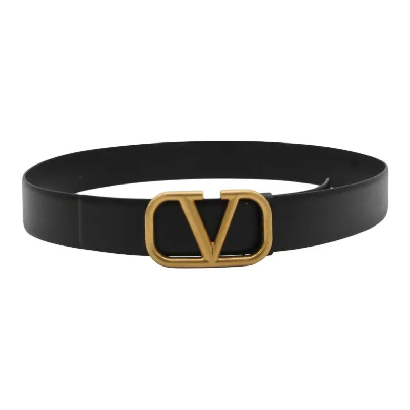 Valentino VLogo Signature Buckled Belt-0