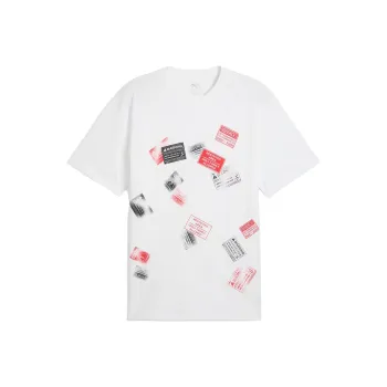PUMA Playera Estampada Para Hombre Scoot Caution