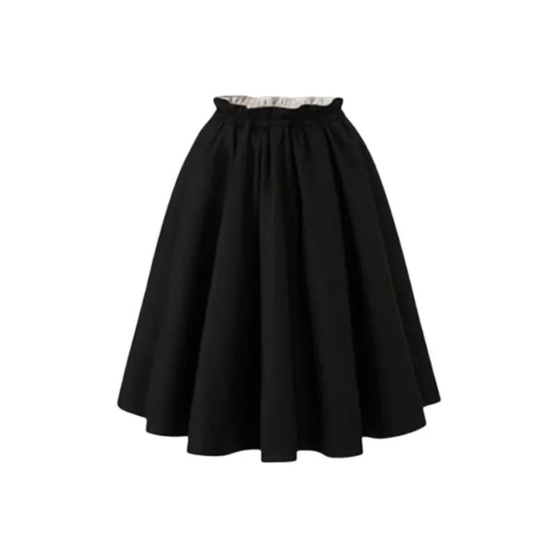 AVENEMENT Casual Long Skirt Women's Black-1