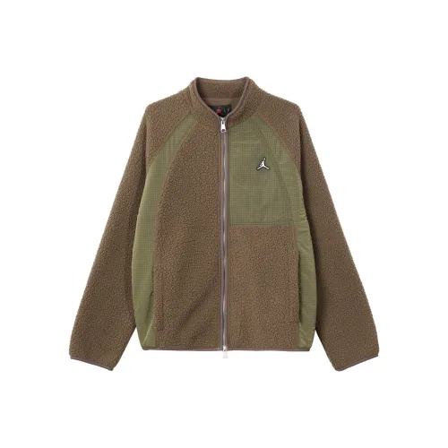 JORDAN Velvet Jackets Unisex Light Umber