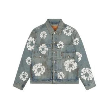 Denim Tears Denim Jackets Unisex Indigo