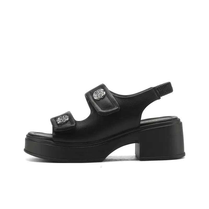 FIVE PLUS One Strap Sandals 6cm Women's-5