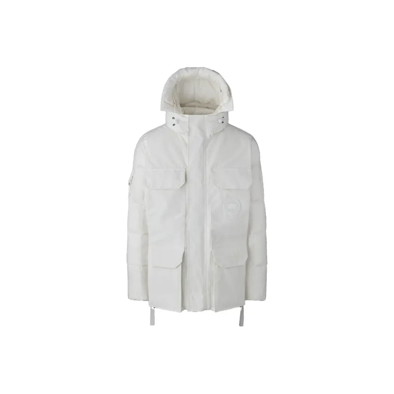Canada Goose Humanature Series Coats Men's White-0