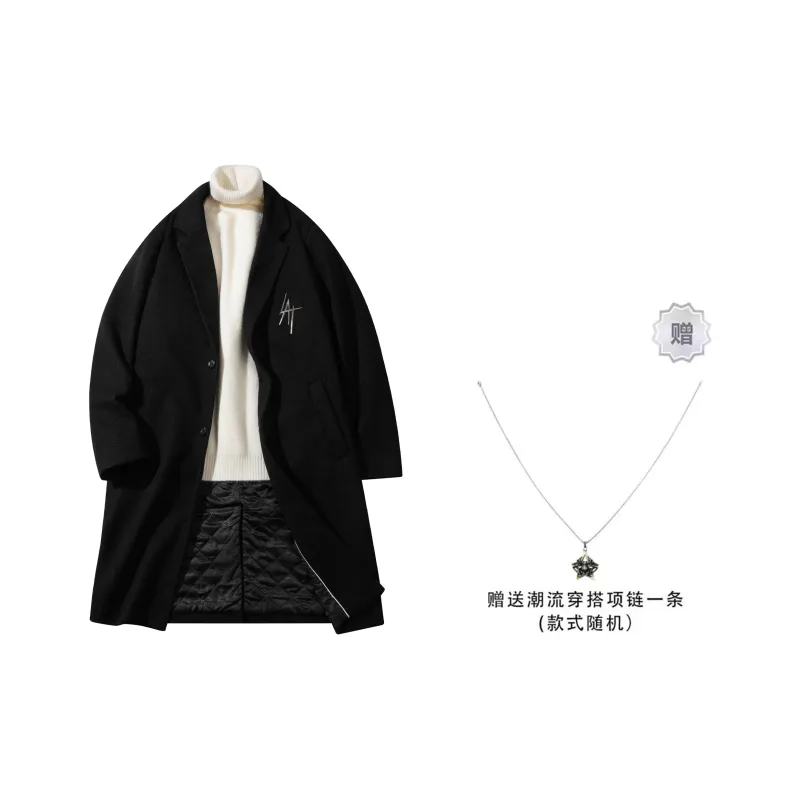 LA'T.WEEKEND Coats Unisex Thickened And Fleece Lined/Regular Optional-20