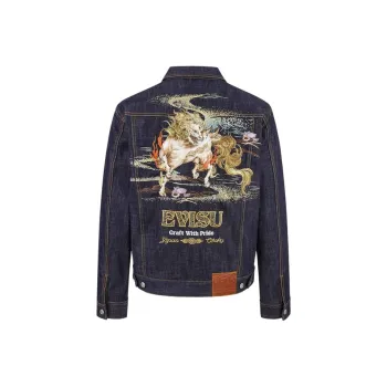 EVISU Denim Jacket Men's Denim Blue