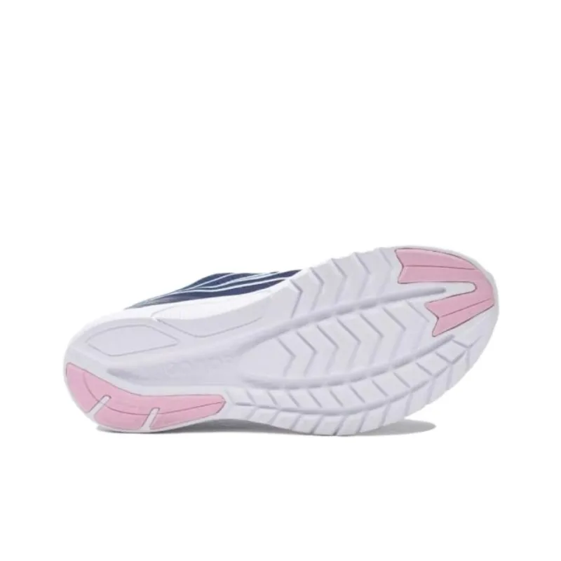 Saucony Kinvara 10 Anti Slip Wear Resistant Low Top Running Shoes Women's Blue-3
