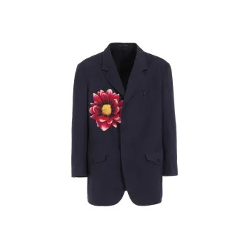 Yohji Yamamoto Y's For Men FW24 Jackets Coats Men's Marine Blue