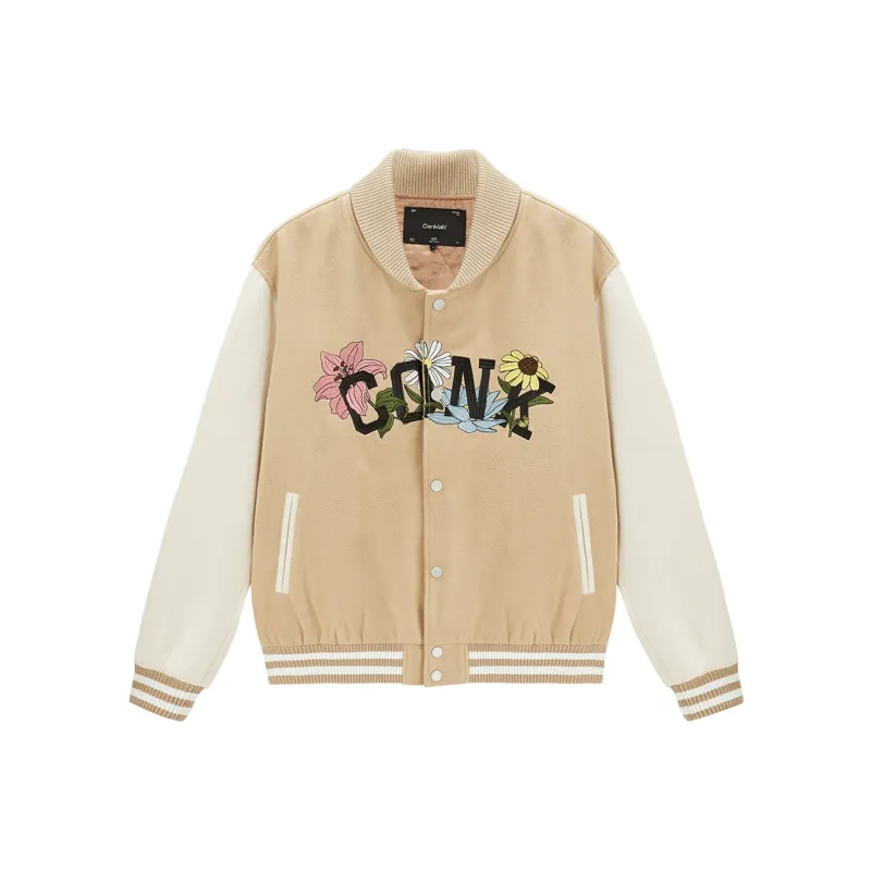 CONKLAB Baseball Jacket Spring Autumn And Winter Unisex-5