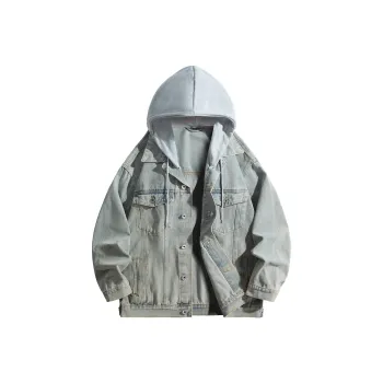 IGOI Denim Jackets Unisex Yellow Mud