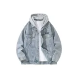 Blue Denim Hooded (K709)