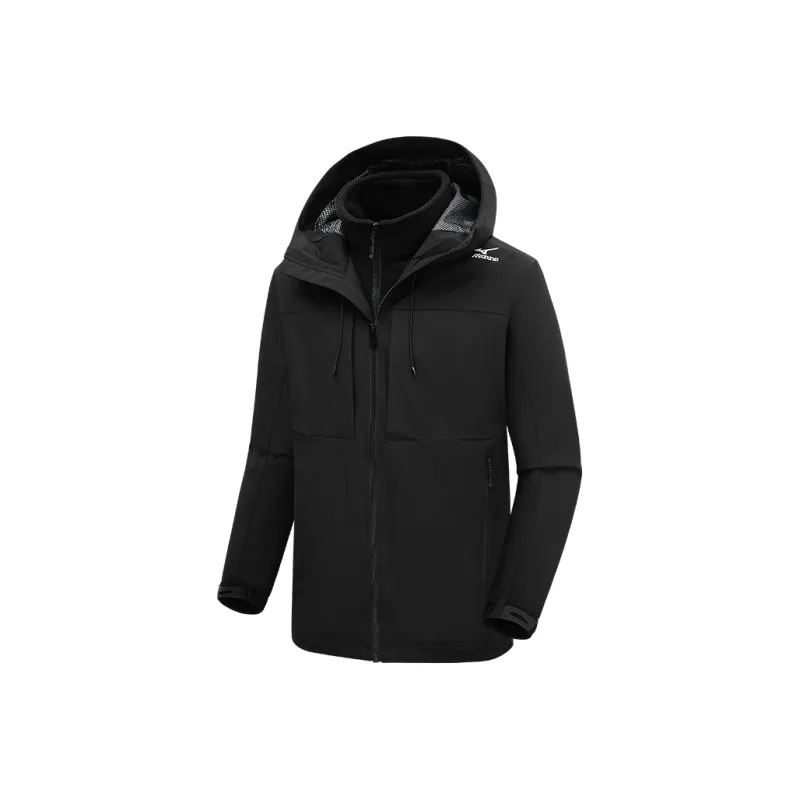 Mizuno Outdoor Hiking Water Resistant Windproof Wear Resistant Warm Windbreaker Jacket Unisex-0