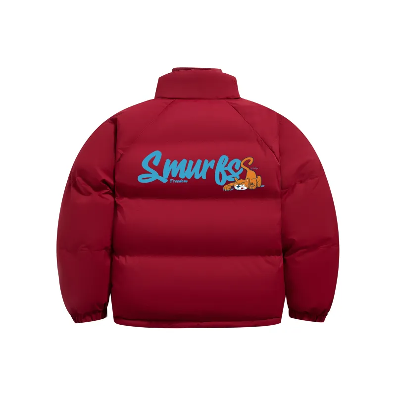 The Smurfs Puffer Jacket Unisex-6