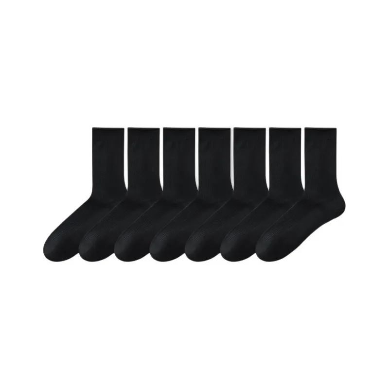 Temooues Mid Calf Socks Women's Combo Set-13