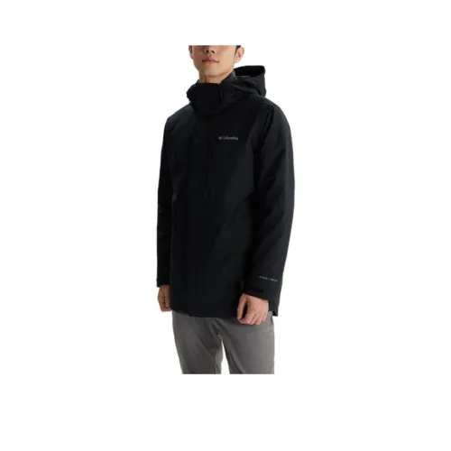Columbia Omni Heat FW24 Waterproof And Windproof Windbreaker Jacket Men Black