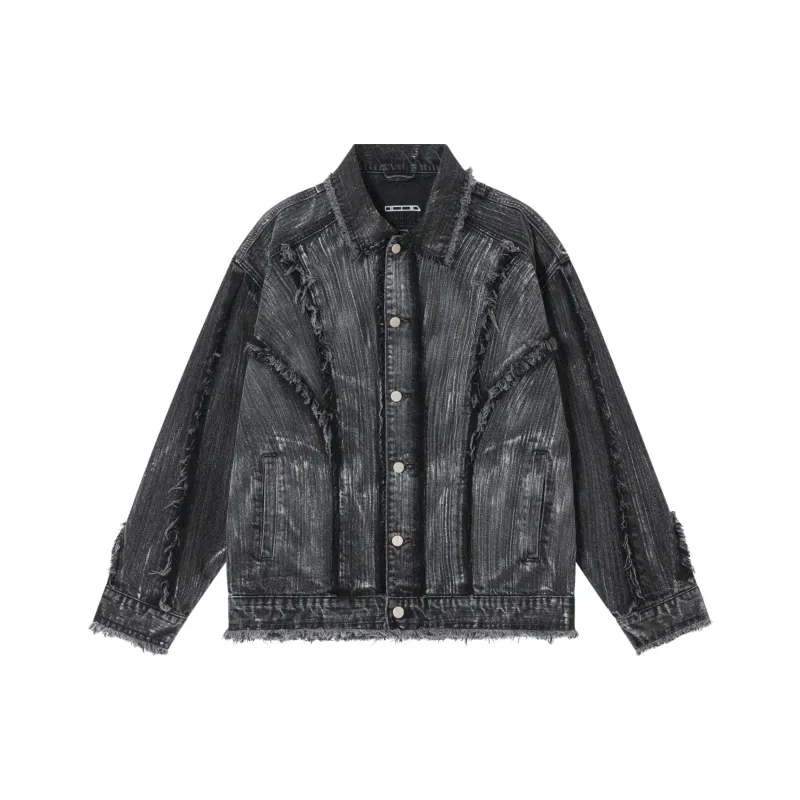 FORNINES Denim Jackets Unisex-2