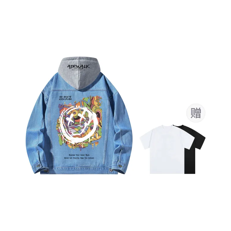 Airwalk Denim Jackets Unisex-21