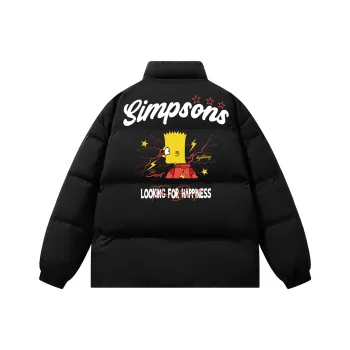 The Simpsons Puffer Jacket Unisex