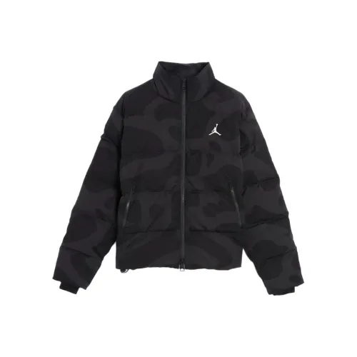 JORDAN Flight Jackets Unisex Black