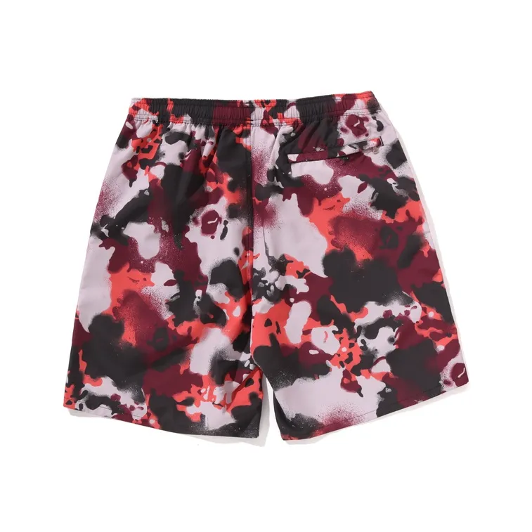 Bape Map Camo Regular Fit Beach Shorts-1