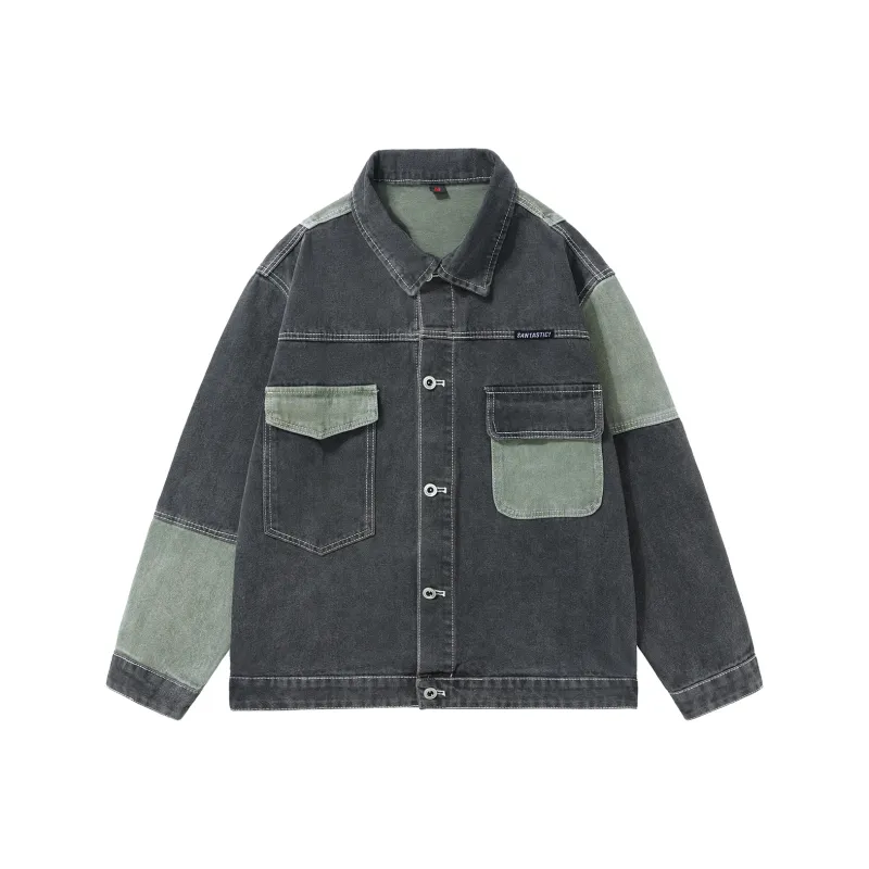 SANTASTIC Denim Jackets Men-0