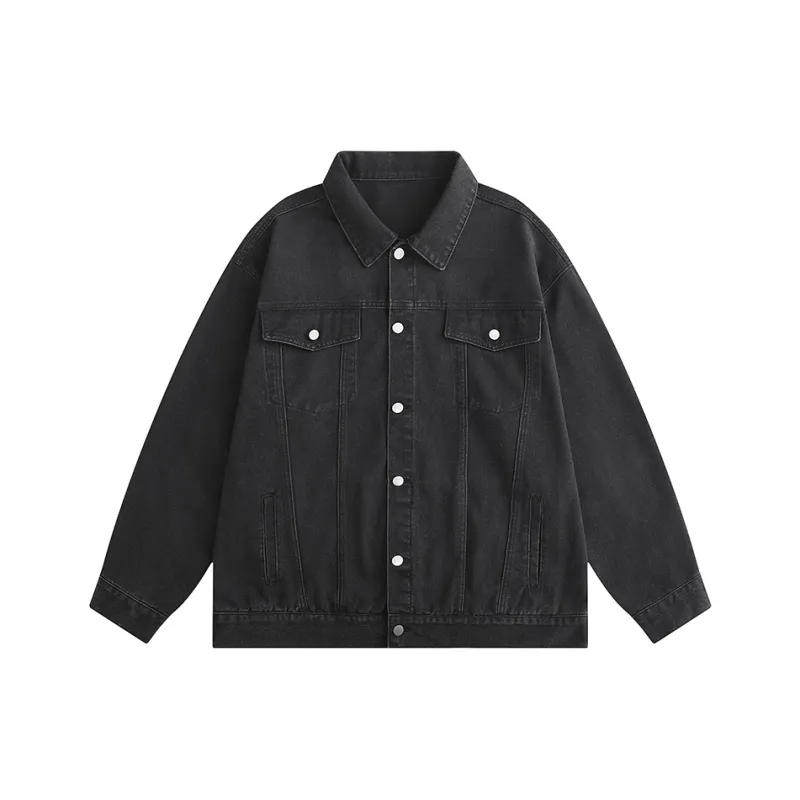 GROW DATE Denim Jacket Unisex Yellow Mud-9