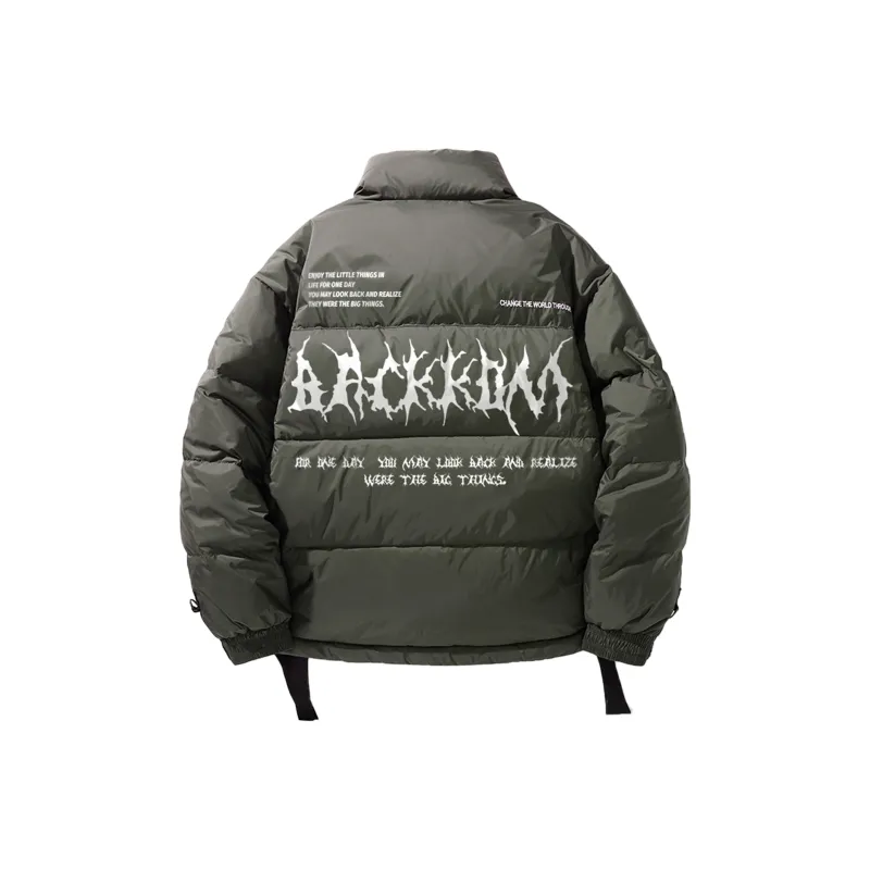 David Bakken Down Jacket Unisex Black-10