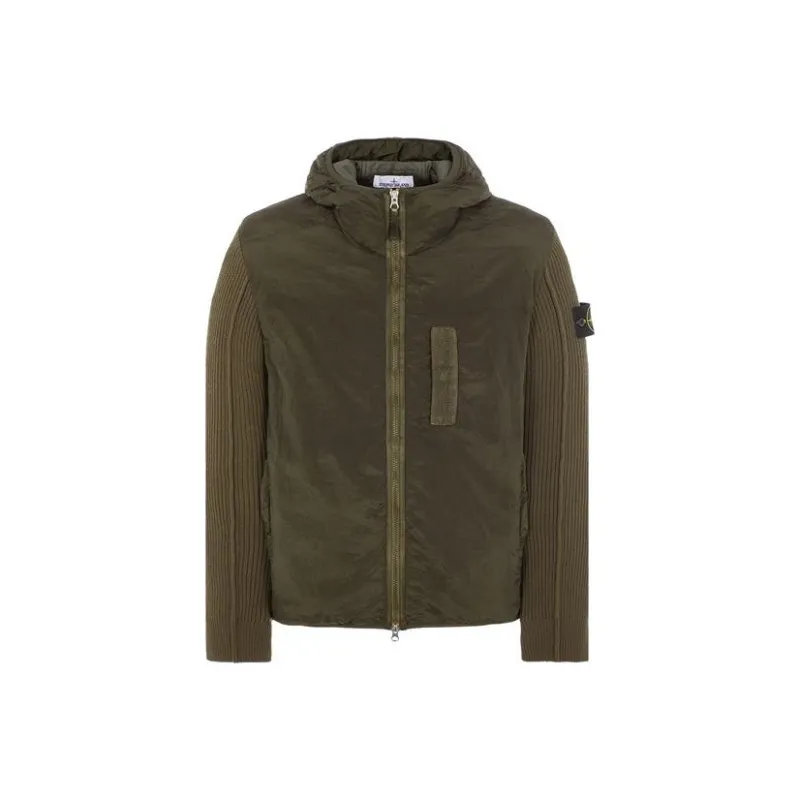 STONE ISLAND Jackets Men Green-0