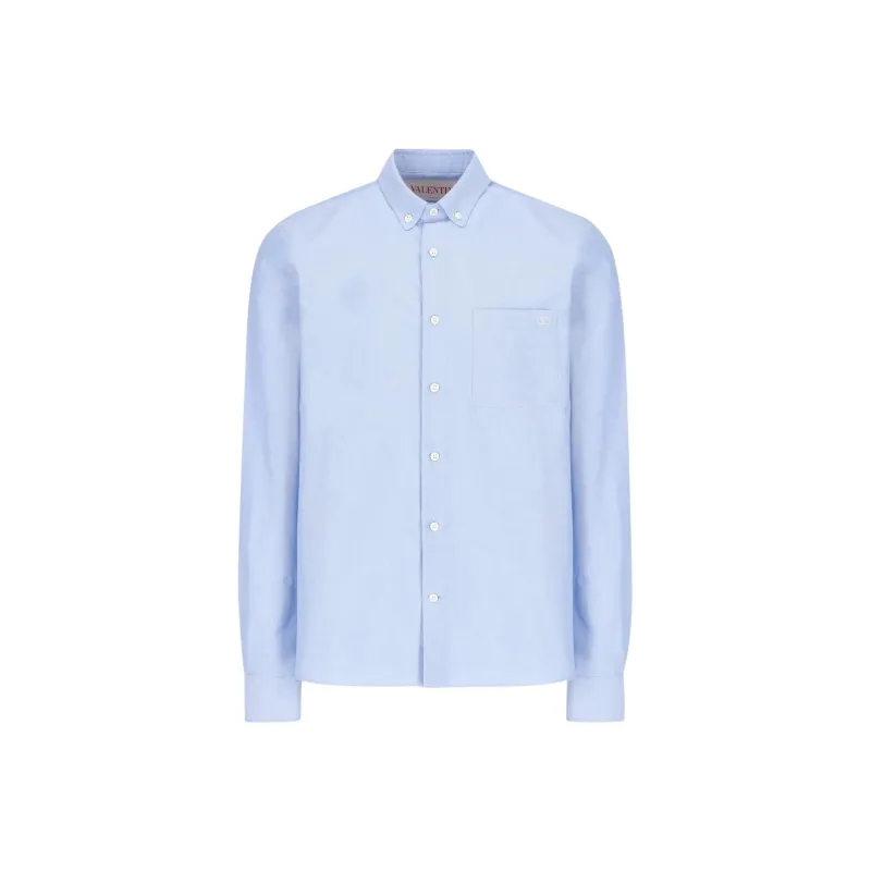 Valentino Buttoned Long Sleeved Shirt-0