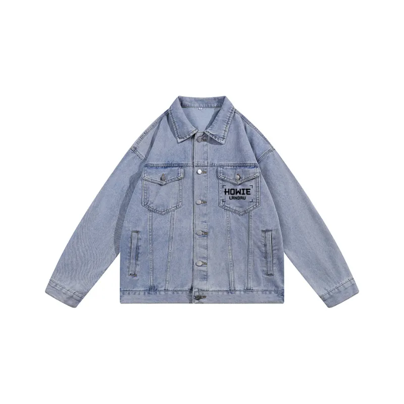 HOWIE LANDAU Denim Jacket Unisex-8