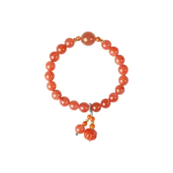 Phoenisess Southern Red Agate Bracelets Women's