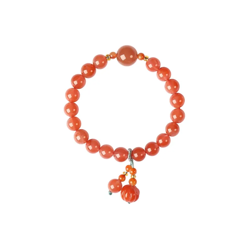 Phoenisess Southern Red Agate Bracelets Women's-0