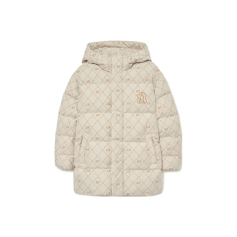 MLB Down Jacket Unisex Dark Cream-0