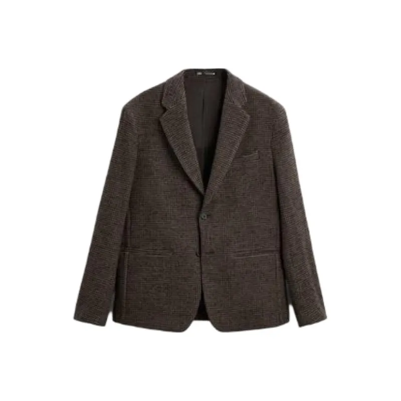 ZARA Business Suits Men Tan-0