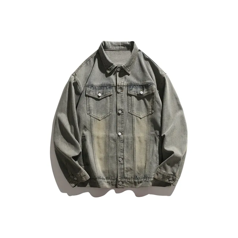 Warrior Ride The Wind Collection Open Ended Smile Collection Denim Jacket Unisex-2