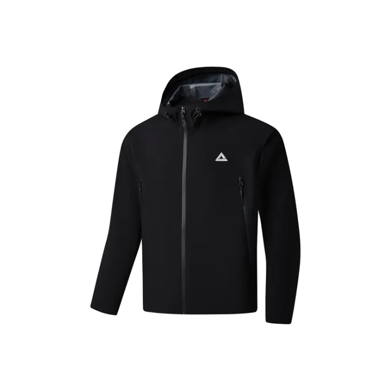 PEAK Three Proofing Windbreaker Jacket Men's Black-0