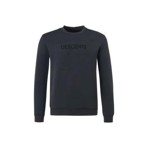 DESCENTE ESSENTIAL Series Sweatshirt Air Layer Hoodie Men's