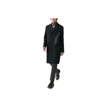 HERMES Coats Men Black