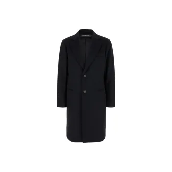 EMPORIO ARMANI Single Breasted Long Sleeved Coat
