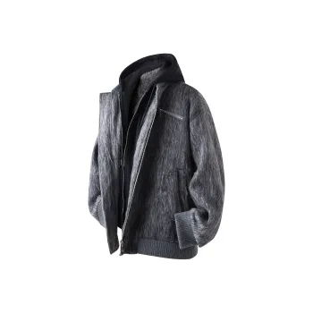 GY.VG Jackets Coats Unisex Dark Gray