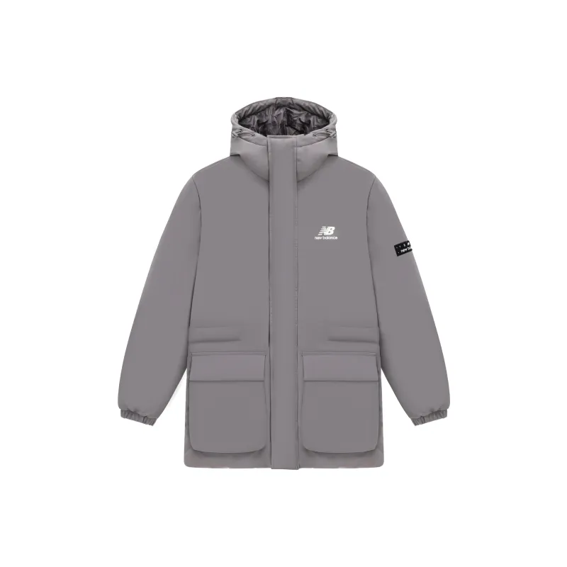 New Balance Down Jacket Unisex Gray-0