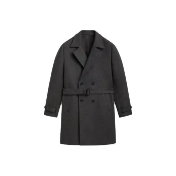 Massimo Dutti Coats Men Gray