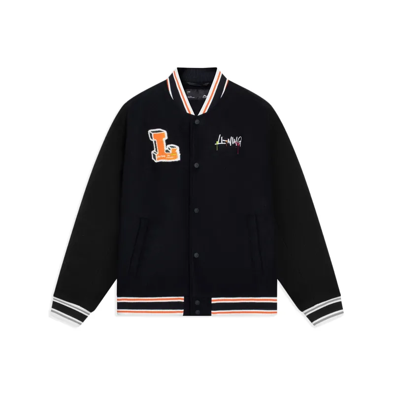 LiNing Sports Life Collection Puffer Jacket Unisex Black-0