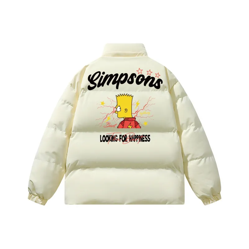 The Simpsons Puffer Jacket Unisex-3