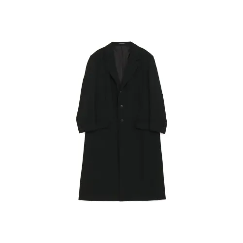 Yohji Yamamoto Pour Homme 블랙 남성 코트