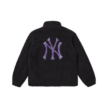 New Era Velvet Jackets Unisex Black