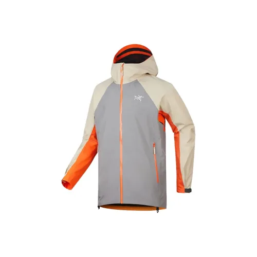 Arcteryx KADIN Hiking, Skiing, And Paragliding Ruched Jacket Unisex Multicolor