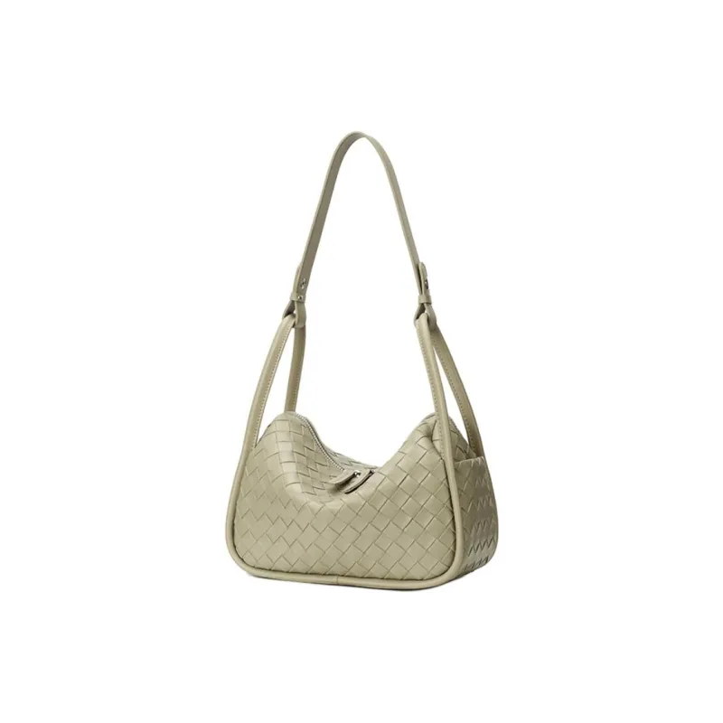 ROBERTA DI CAMERINO Synthetic Leather Shoulder Bag Women's Matcha Green/Classic Black-9