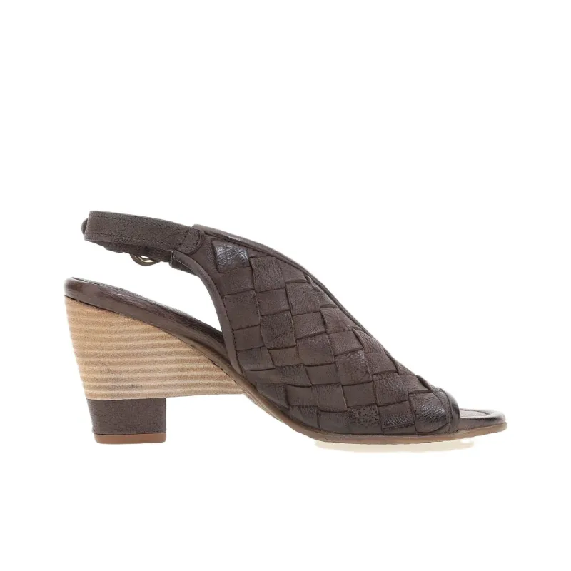 AirStep PRISCILLA One Strap Sandals Women's Dark Brown-1