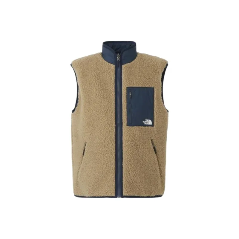 THE NORTH FACE Reversible Extreme Pile Vest Men's Dark Khaki-0