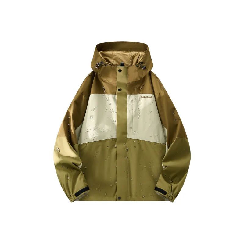 ROBINHOOD Waterproof And Windproof To Keep Warm Windbreaker Jacket Unisex-6